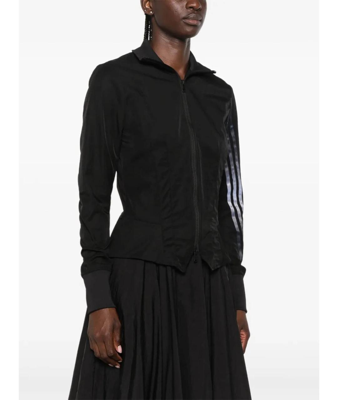 Y-3 Черная полиамидовая куртка, фото 3