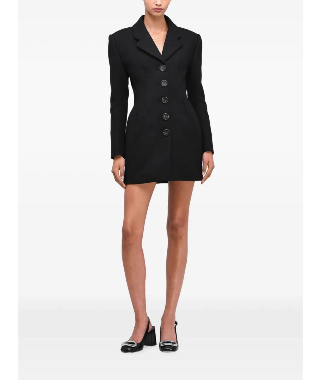 MARC JACOBS Черный полиэстеровый жакет/пиджак, фото 2