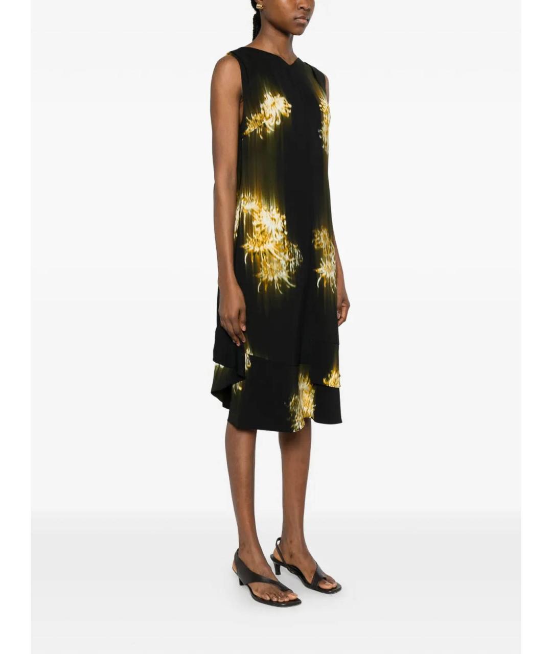 PROENZA SCHOULER Черное вискозное повседневное платье, фото 3