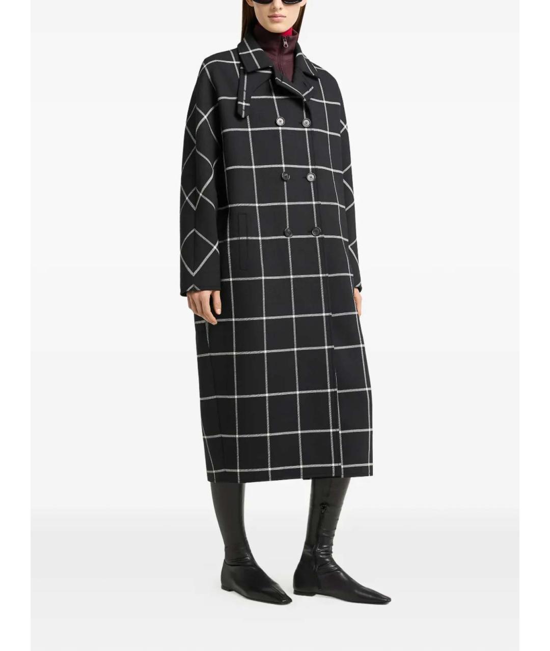 COURREGES Черное пальто, фото 3