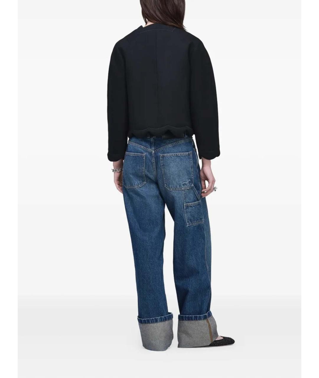 MARC JACOBS Черный полиэстеровый жакет/пиджак, фото 4