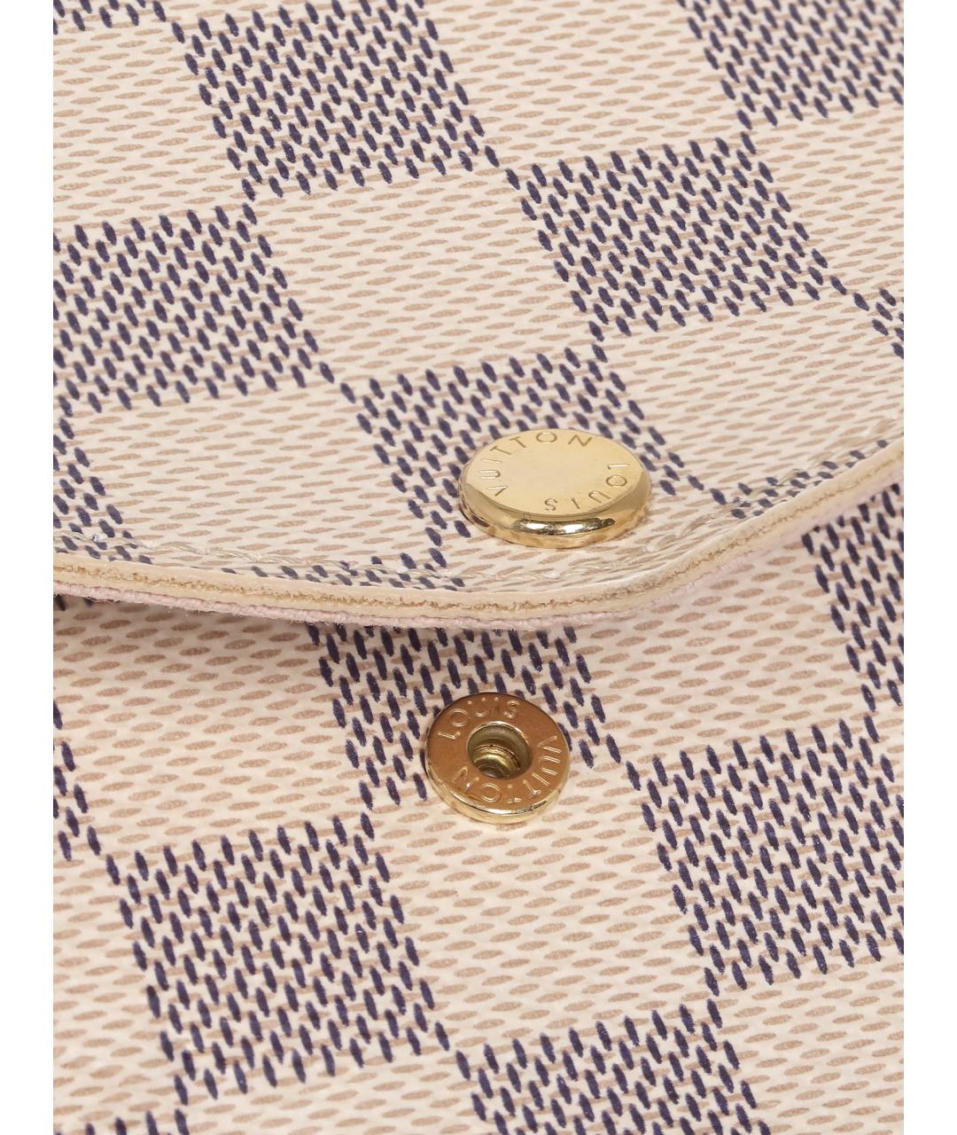 LOUIS VUITTON Белая сумка через плечо, фото 6