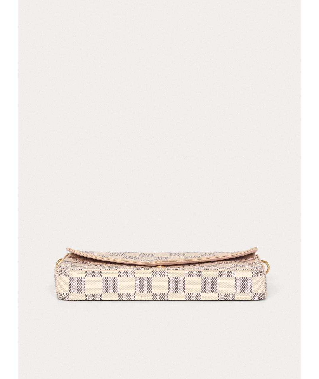 LOUIS VUITTON Белая сумка через плечо, фото 4