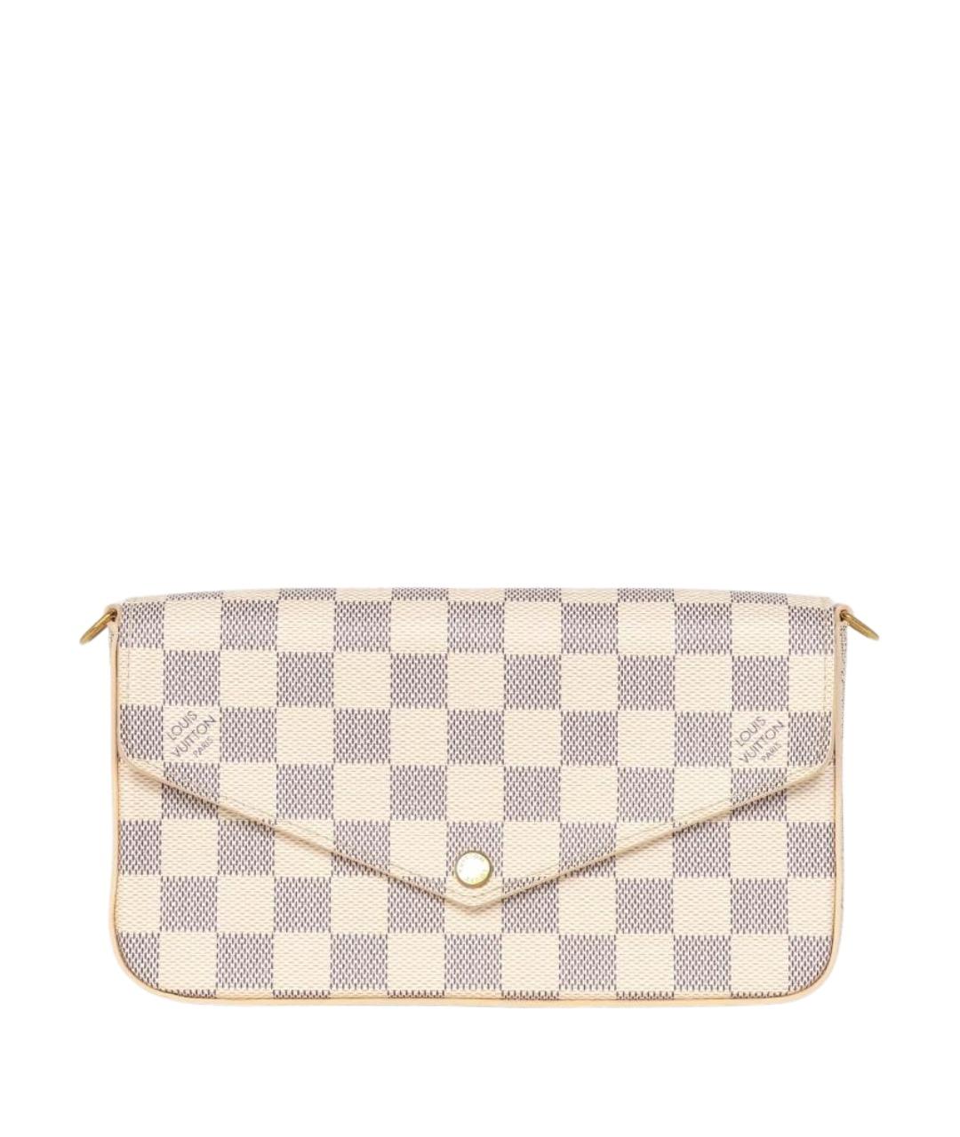 LOUIS VUITTON Белая сумка через плечо, фото 1