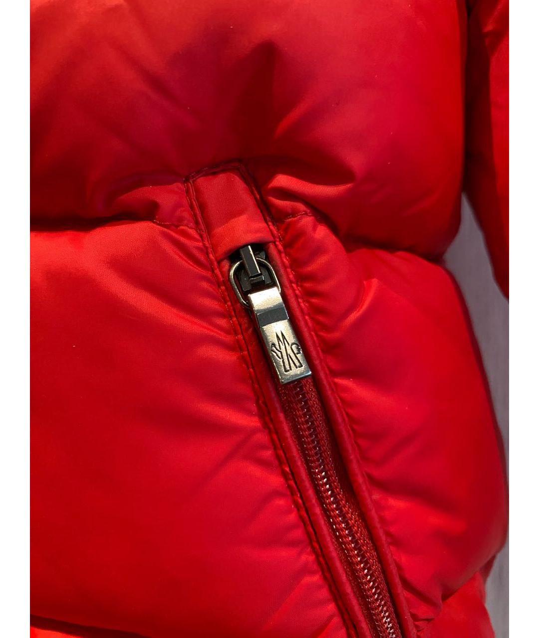 MONCLER KIDS Красный комбинезон, фото 7