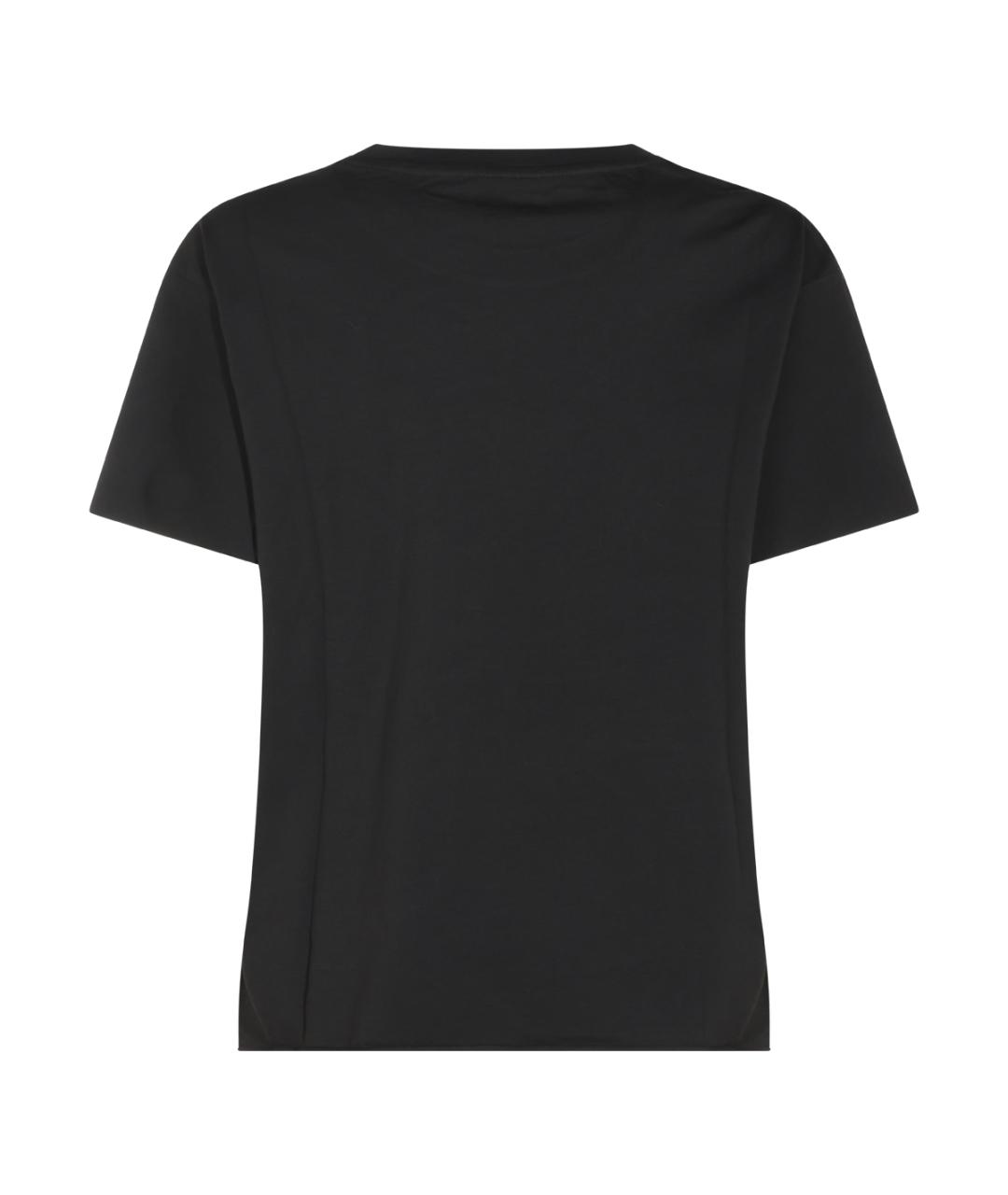 ZADIG & VOLTAIRE Черная хлопковая футболка, фото 2