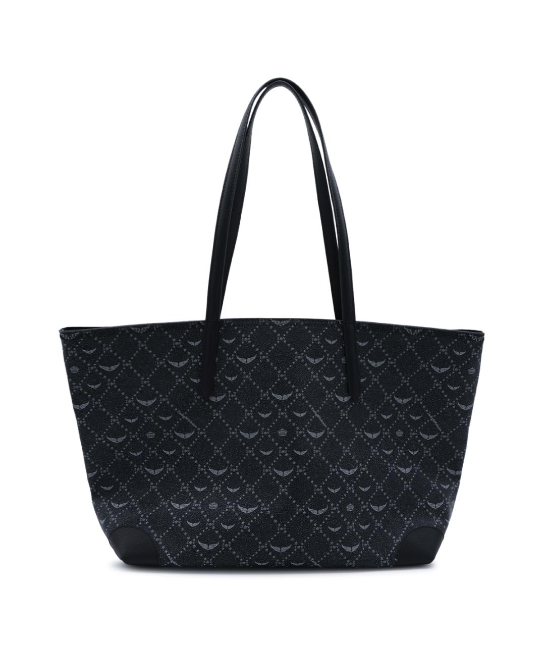 ZADIG & VOLTAIRE Черная сумка тоут из канвы, фото 1