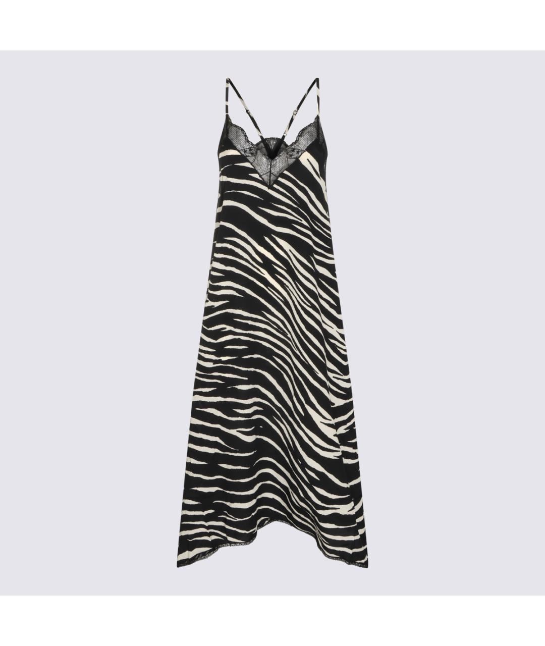 ZADIG & VOLTAIRE Мульти вискозное платье, фото 2