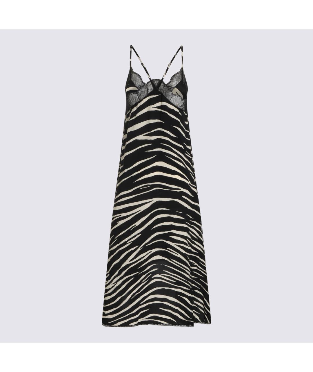 ZADIG & VOLTAIRE Мульти вискозное платье, фото 4