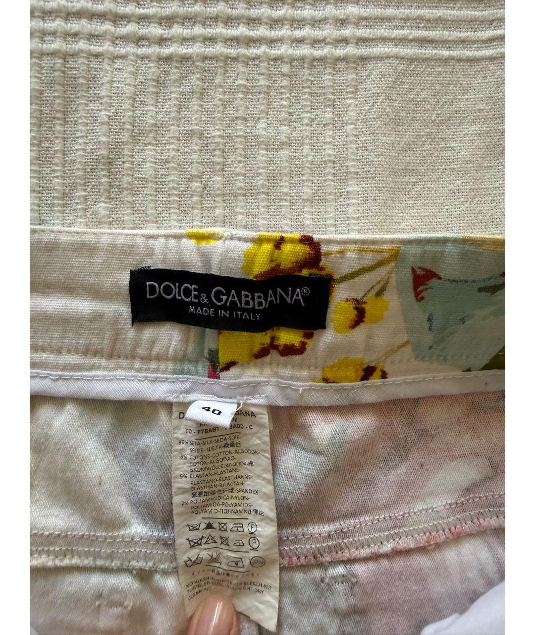 DOLCE&GABBANA Юбка мини, фото 3
