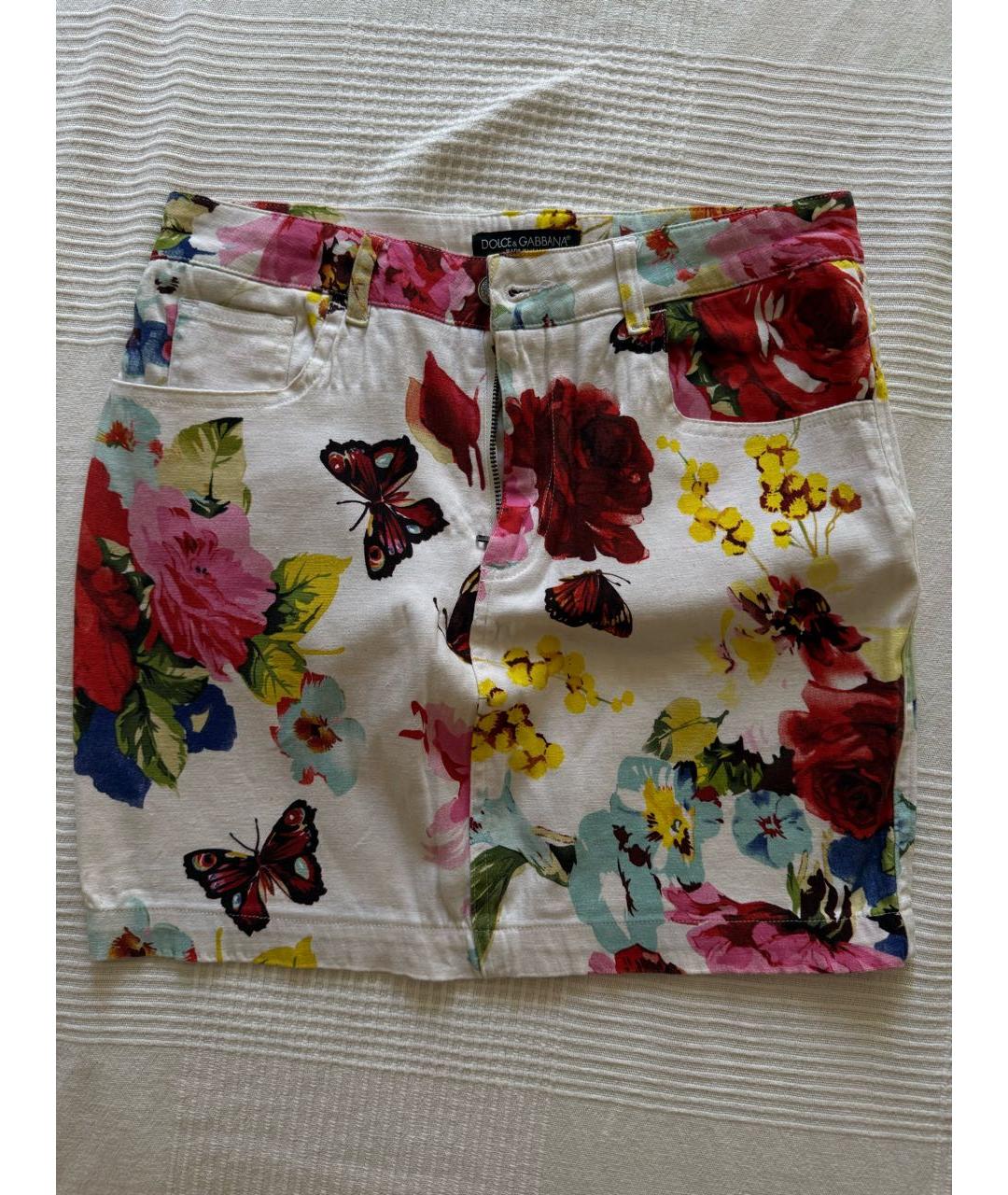 DOLCE&GABBANA Юбка мини, фото 8