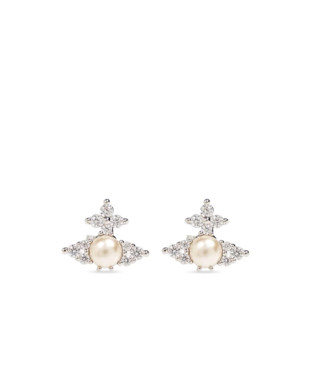 VIVIENNE WESTWOOD Серебряные латунные серьги, фото 9