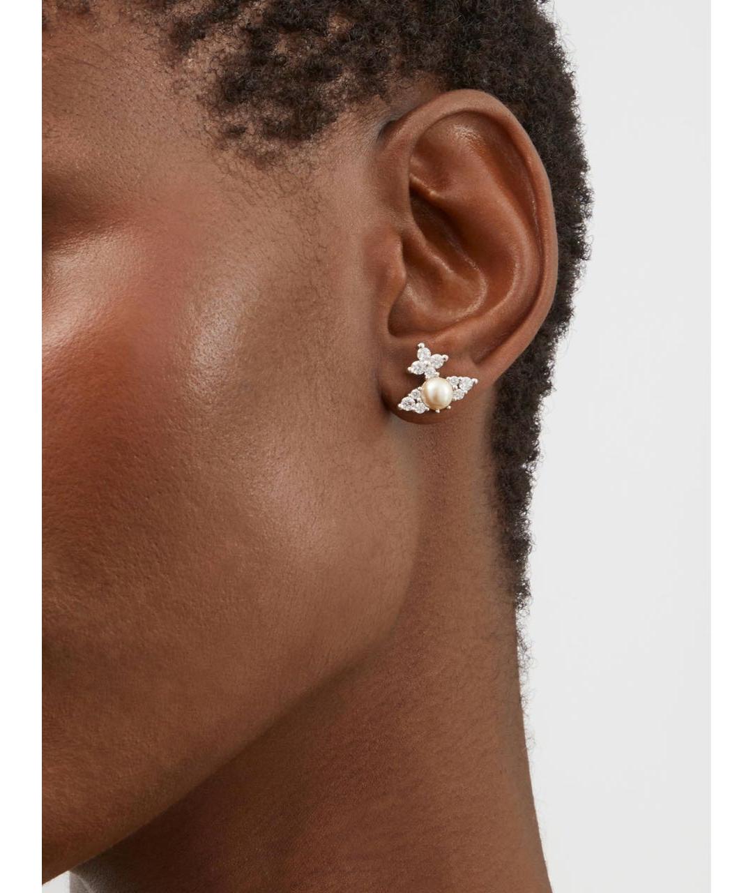 VIVIENNE WESTWOOD Серебряные латунные серьги, фото 8