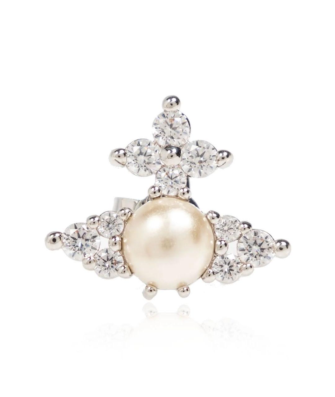 VIVIENNE WESTWOOD Серебряные латунные серьги, фото 3