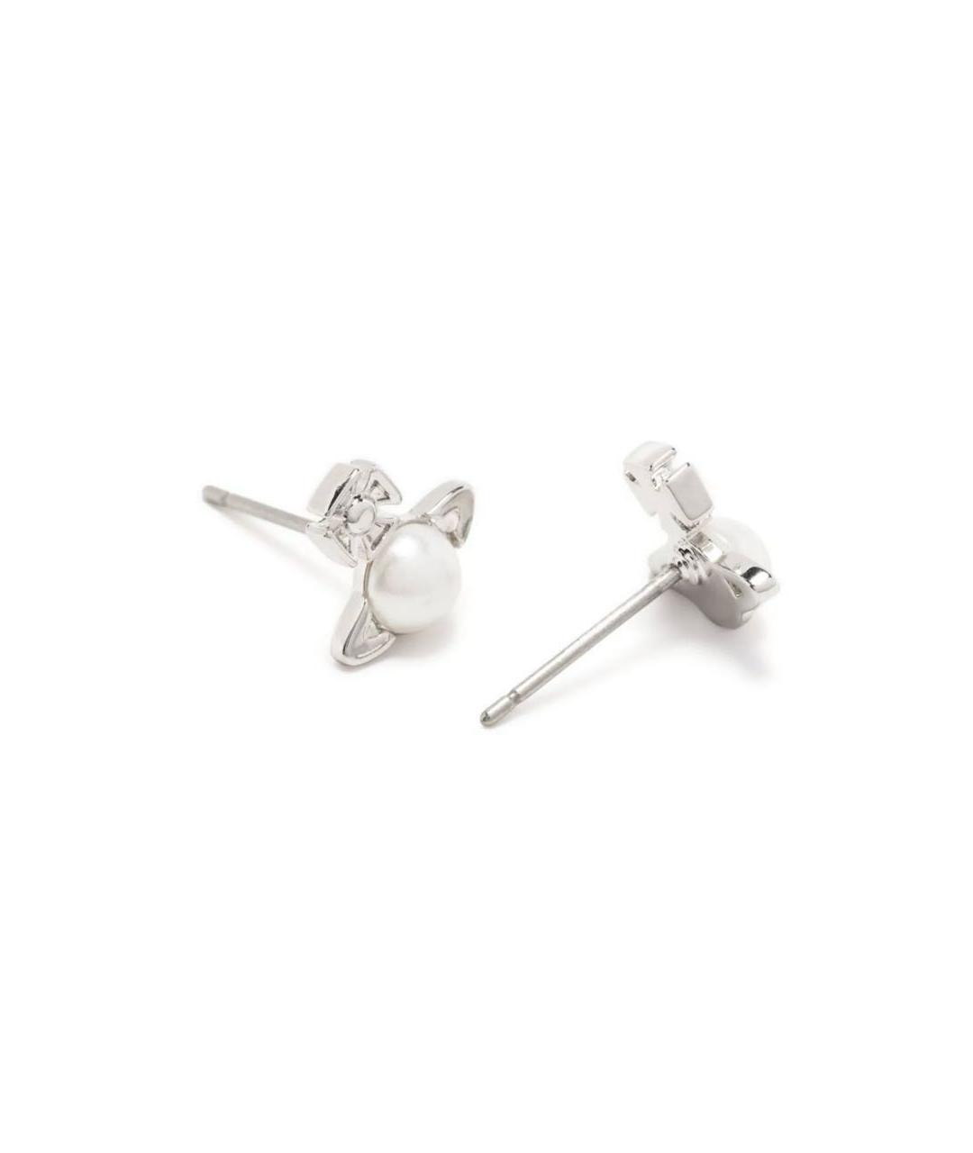 VIVIENNE WESTWOOD Серебряные латунные серьги, фото 2