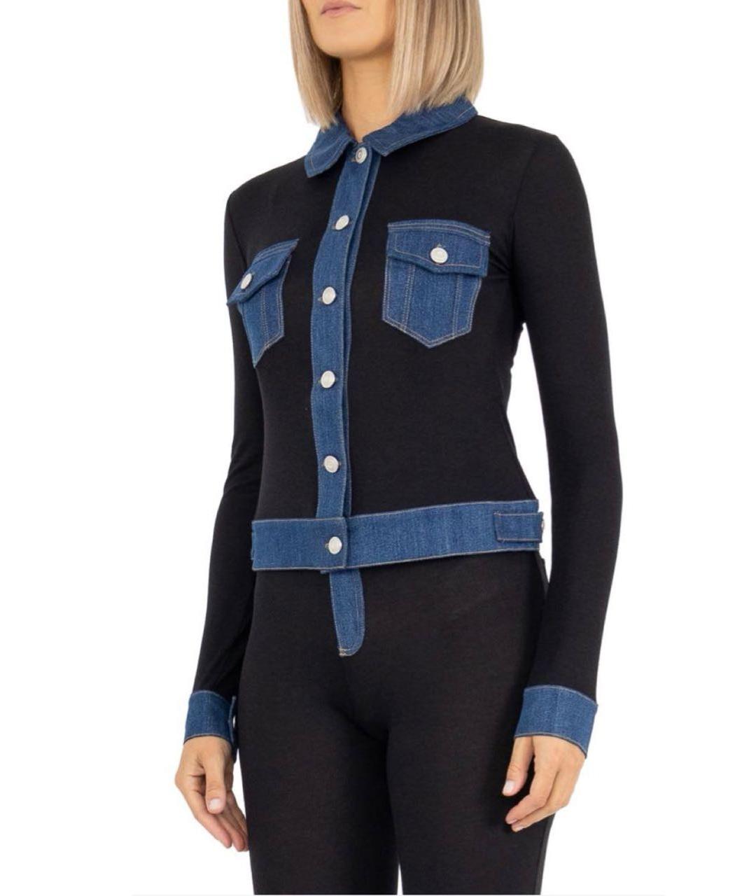 COPERNI Черная лиоцелловая рубашка, фото 3