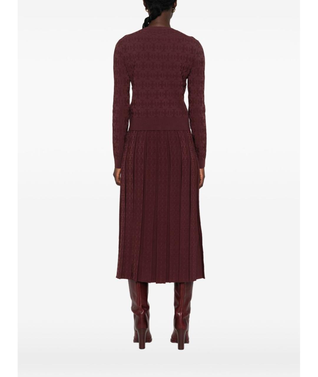 TORY BURCH Бордовый кардиган, фото 3