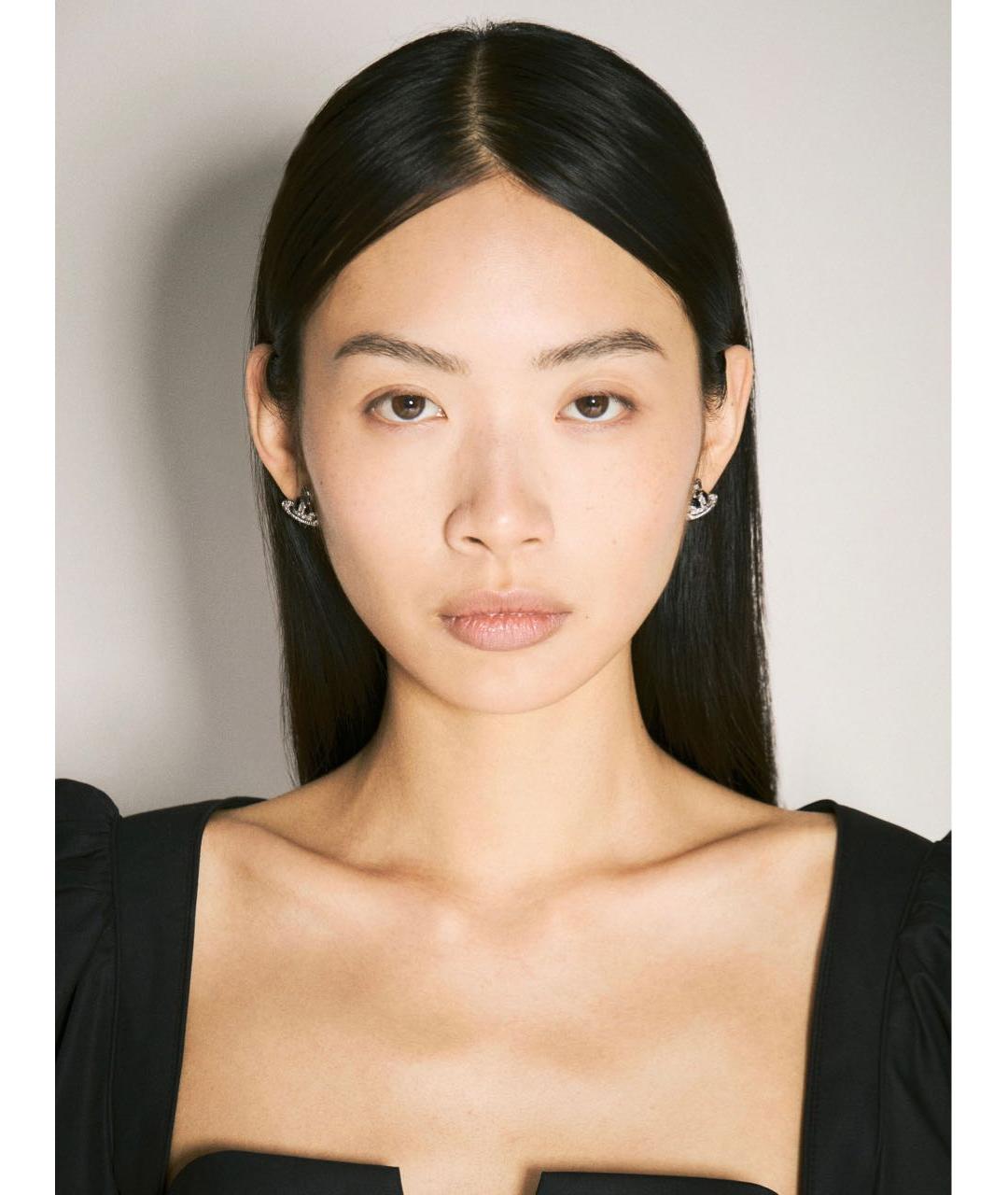 VIVIENNE WESTWOOD Серебряные латунные серьги, фото 6