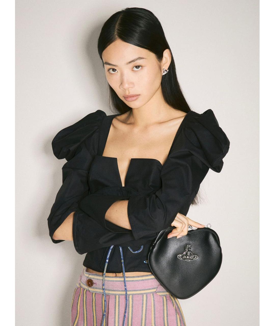 VIVIENNE WESTWOOD Серебряные латунные серьги, фото 7