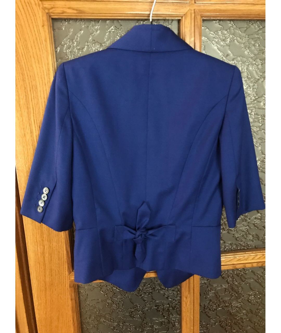KENZO Синий шерстяной пиджак, фото 2