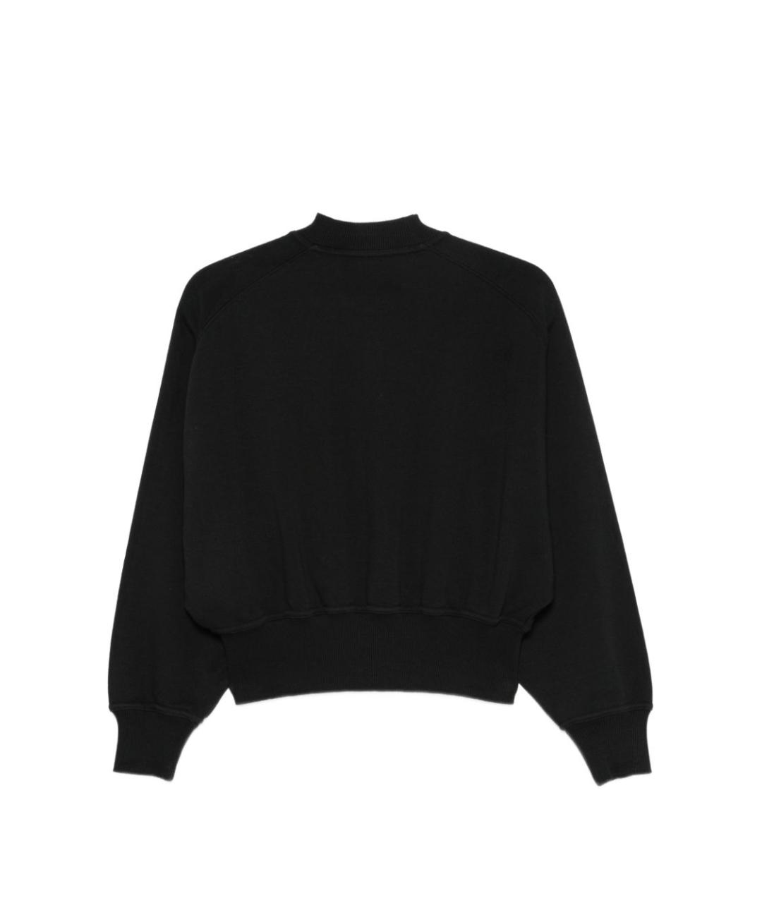 MM6 MAISON MARGIELA Черная хлопковая куртка, фото 2