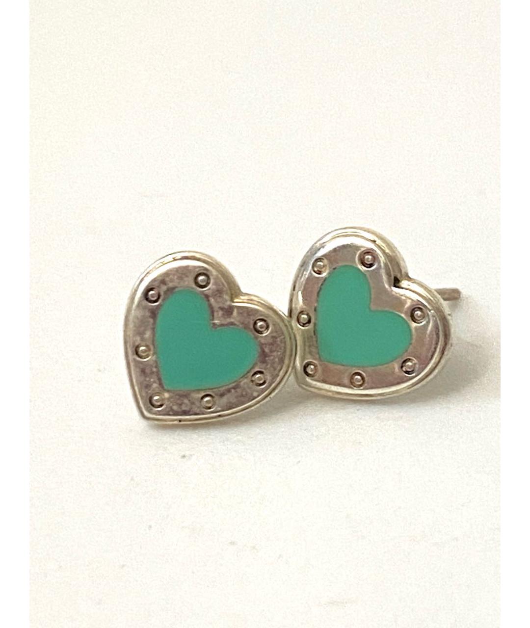 TIFFANY&CO Серебряные серебряные серьги, фото 2