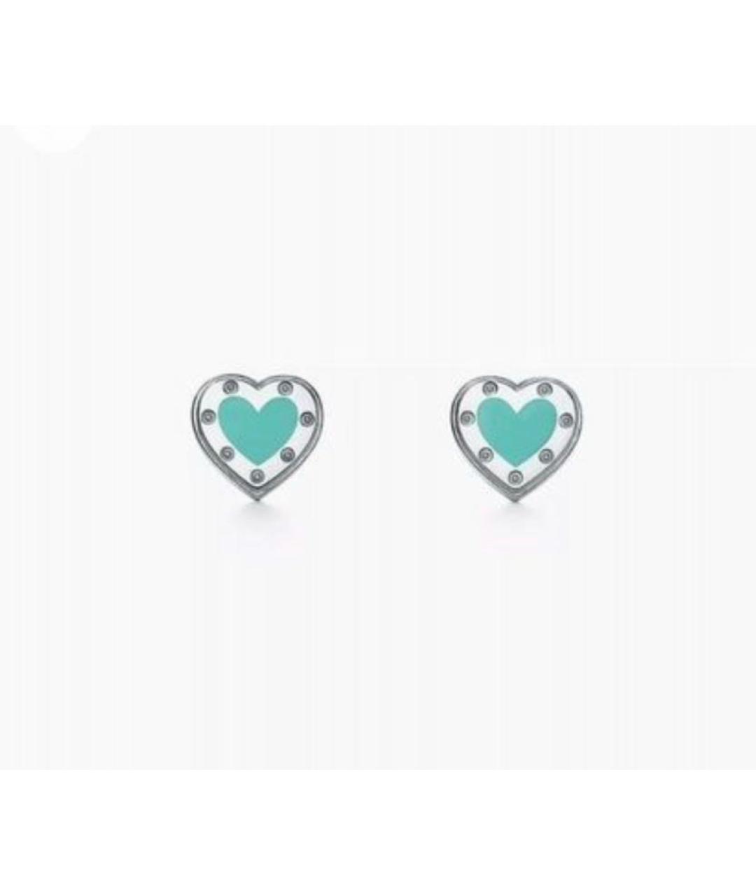 TIFFANY&CO Серебряные серебряные серьги, фото 5