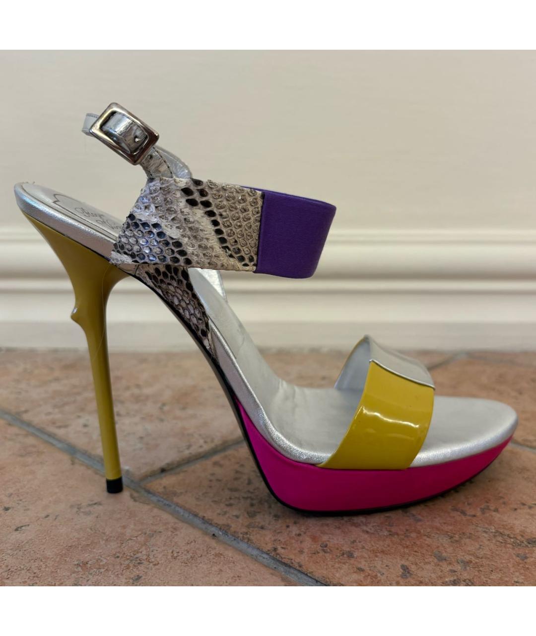 ROGER VIVIER Мульти босоножки, фото 5
