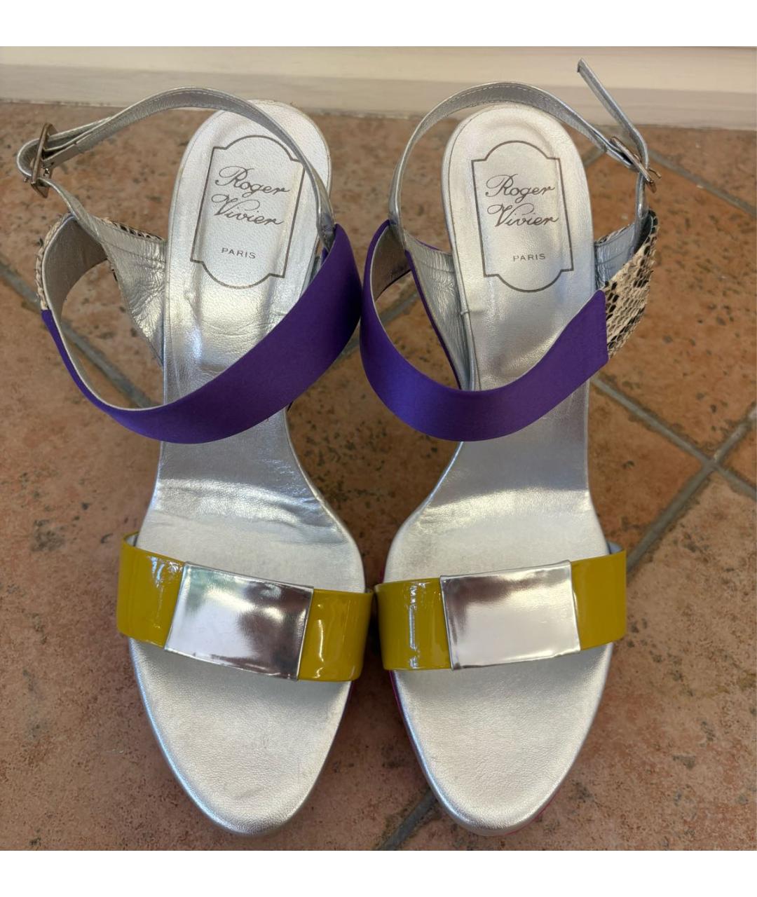 ROGER VIVIER Мульти босоножки, фото 2