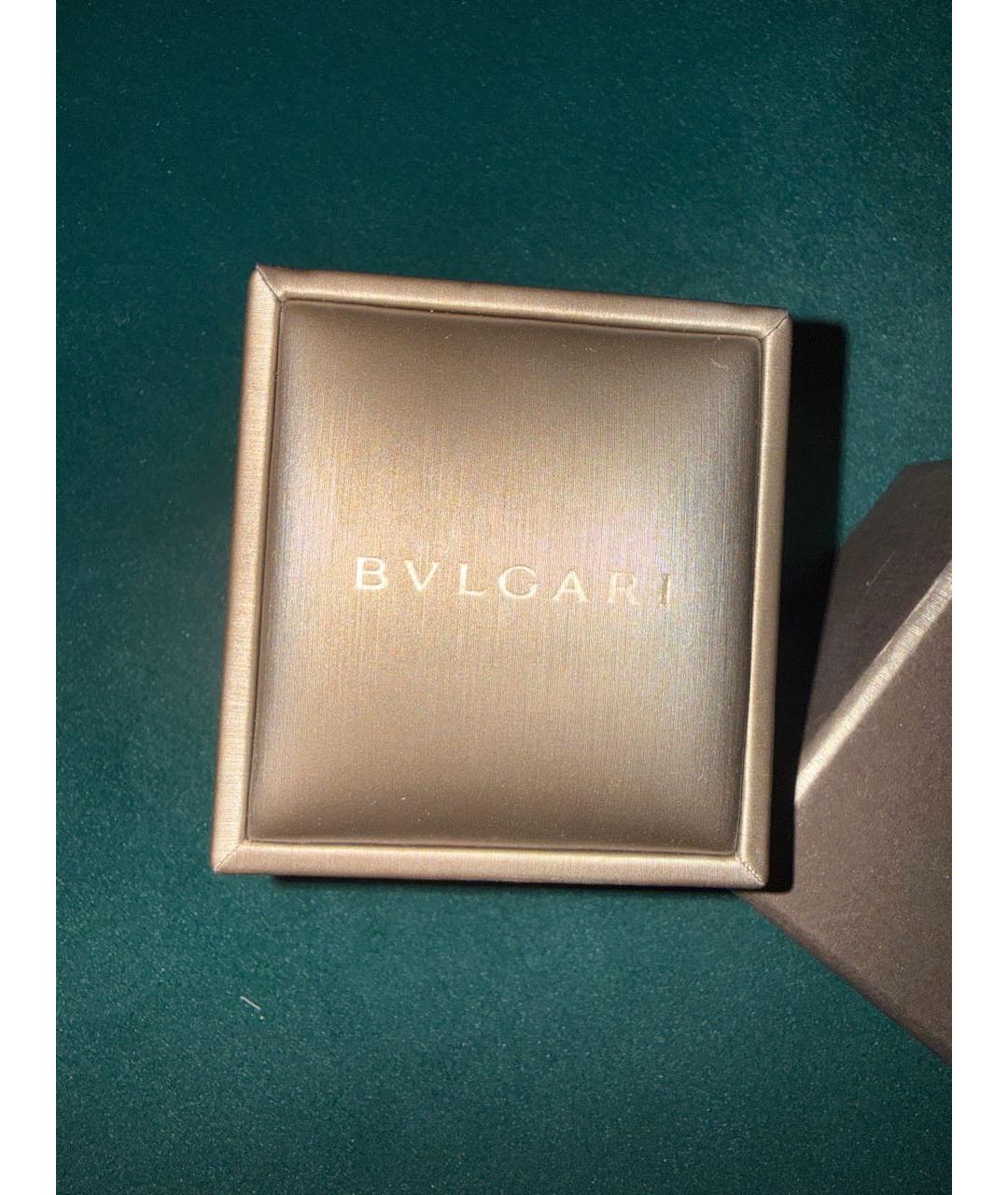BVLGARI Черное кольцо из розового золота, фото 7