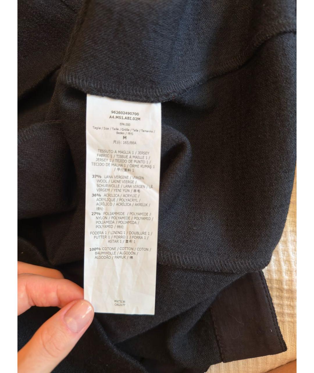 'S MAX MARA Черный сарафан, фото 6