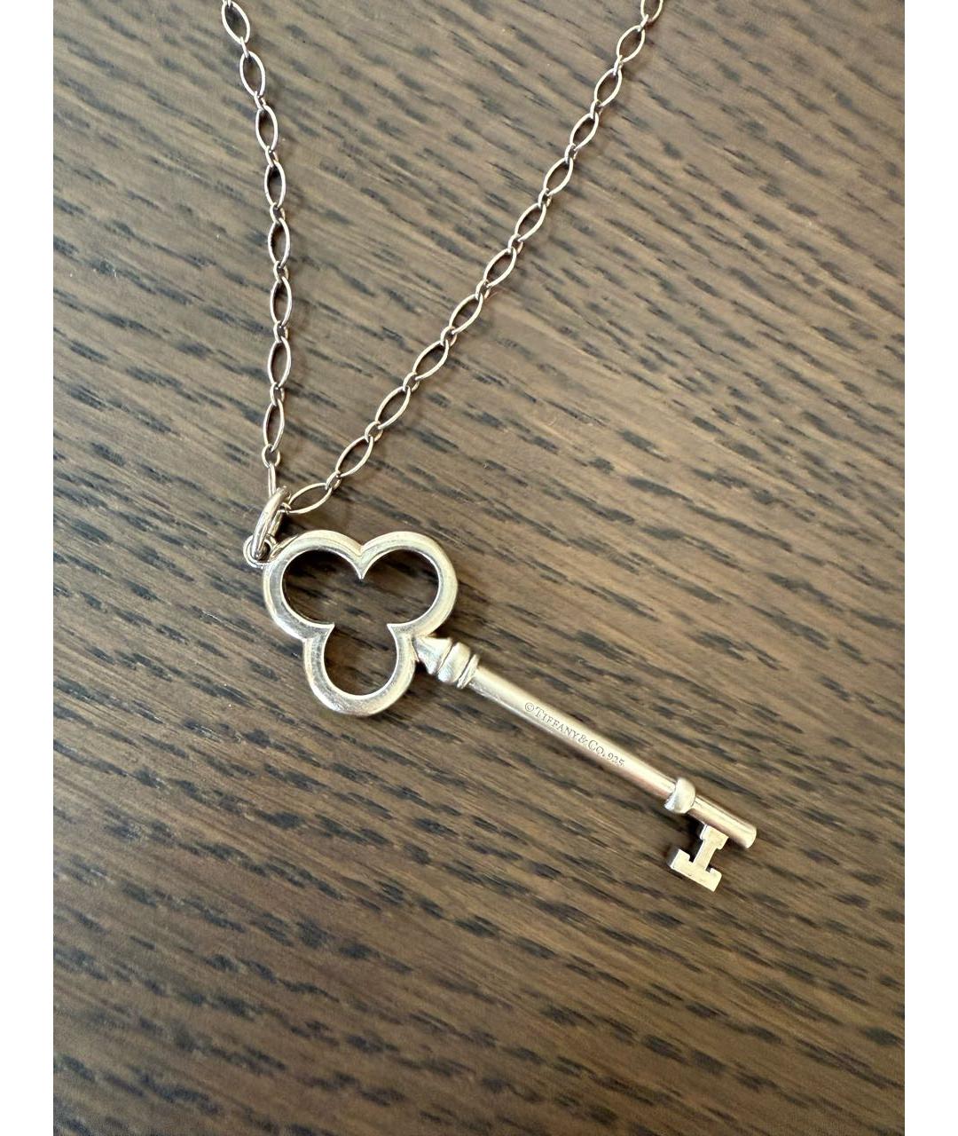 TIFFANY&CO Серебряная серебряная подвеска, фото 4
