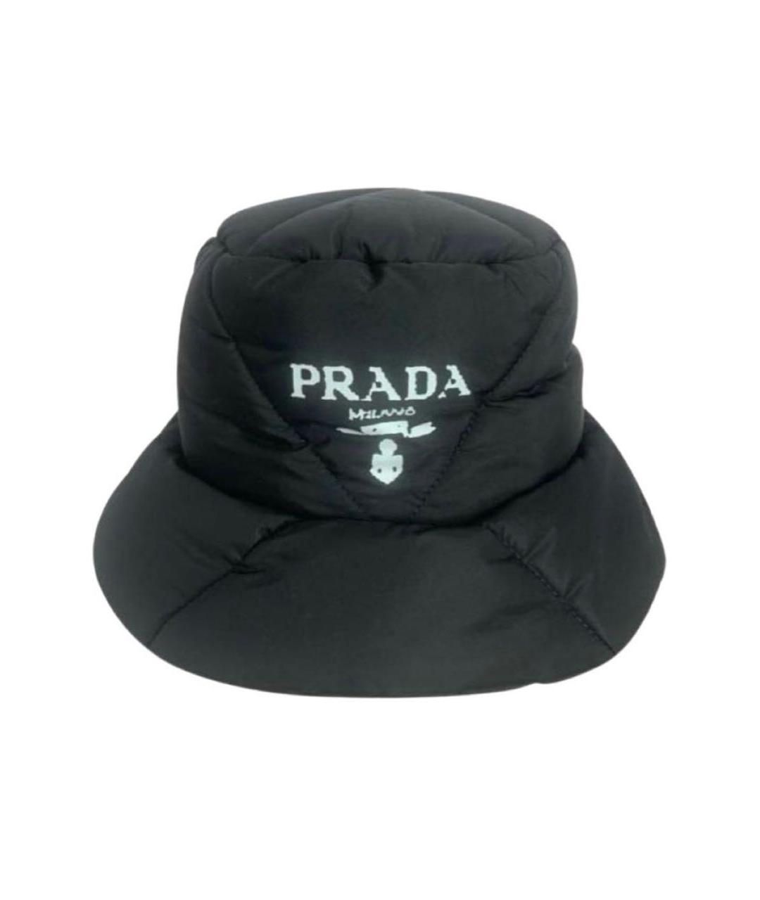 PRADA Черная шапка, фото 9