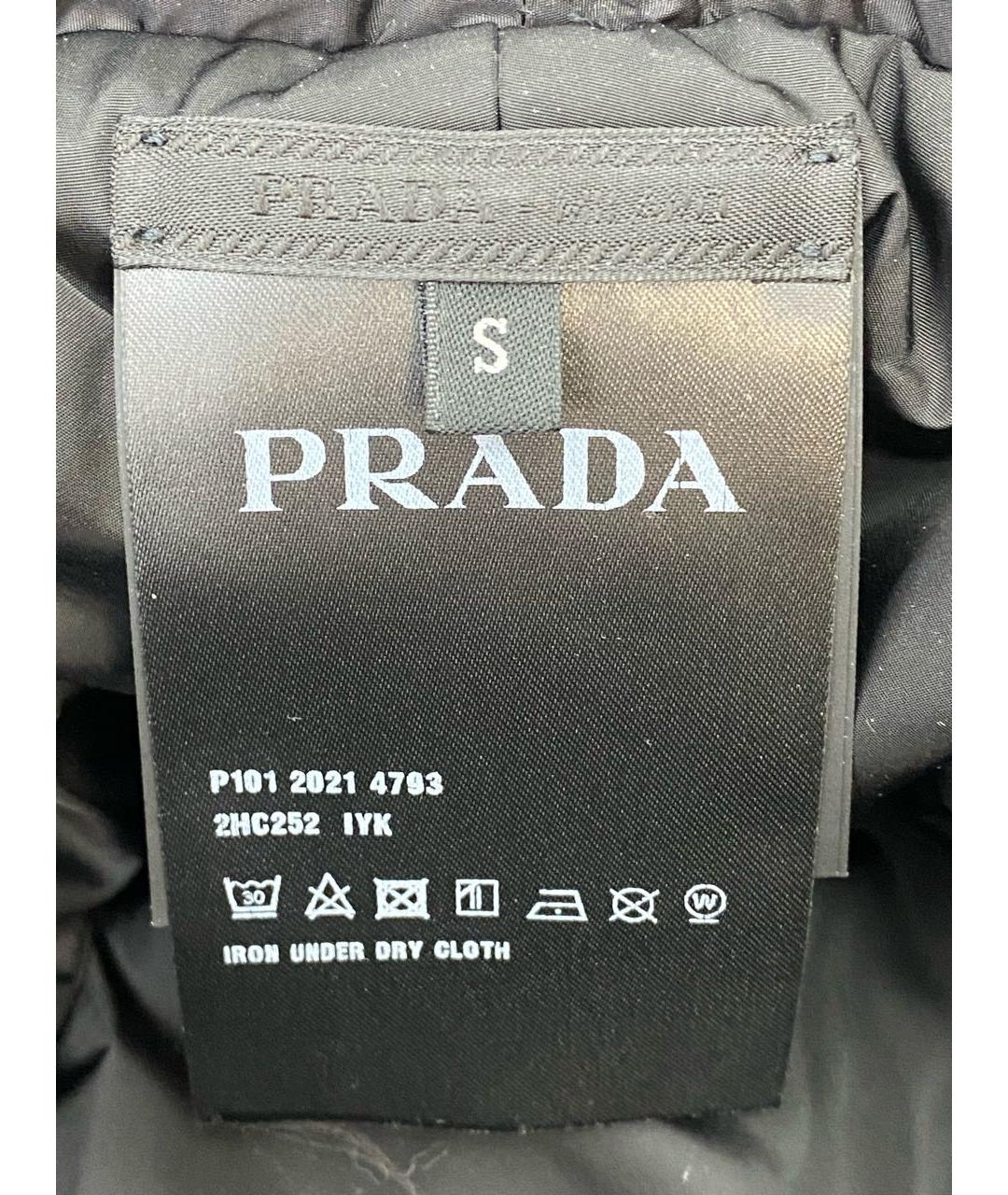 PRADA Черная шапка, фото 6