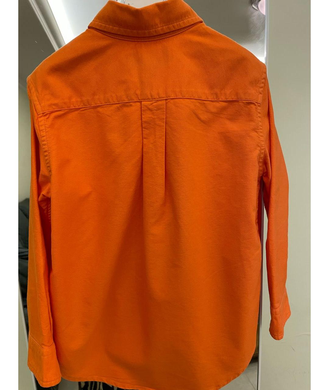 RALPH LAUREN Оранжевая хлопковая детская рубашка, фото 2