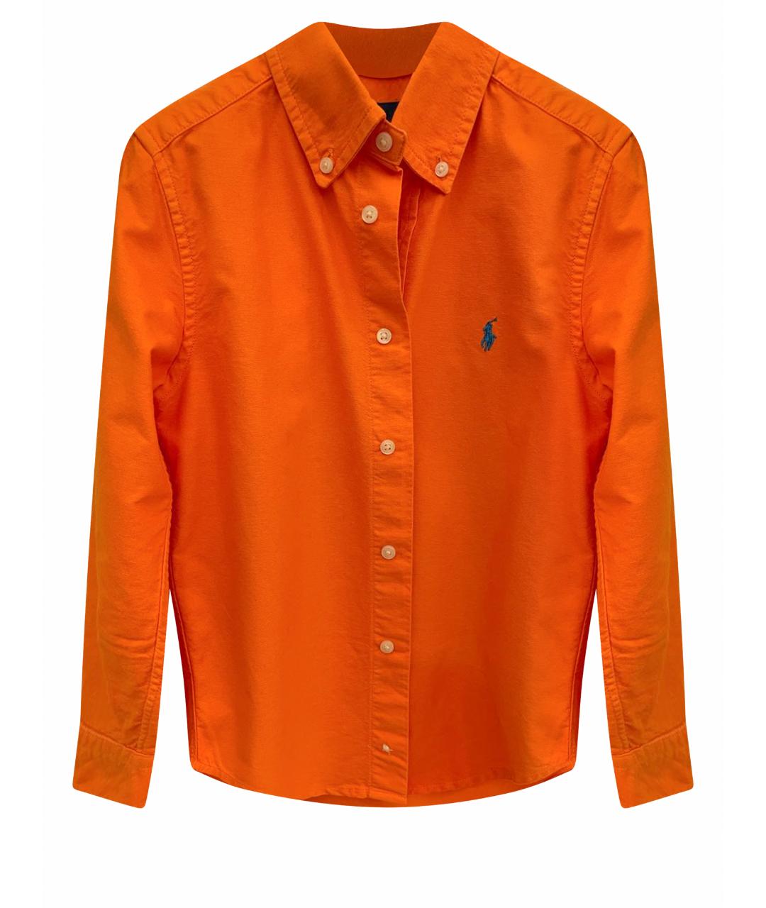 RALPH LAUREN Оранжевая хлопковая детская рубашка, фото 1
