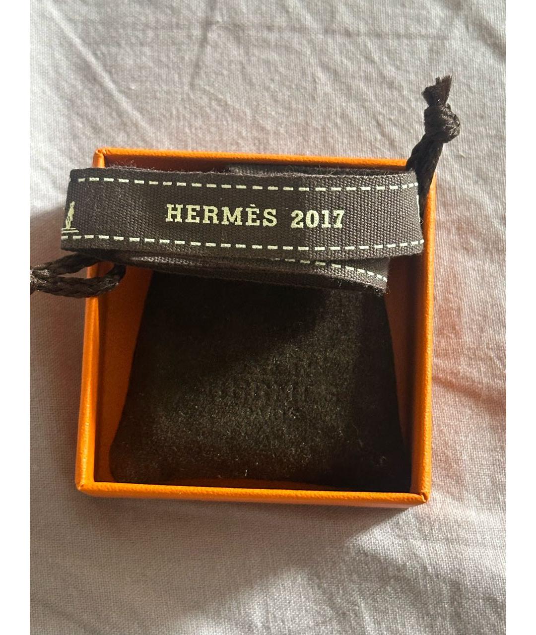 HERMES Серебряный платок, фото 5