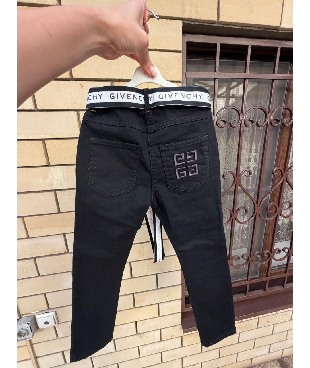GIVENCHY Черные детские джинсы, фото 6