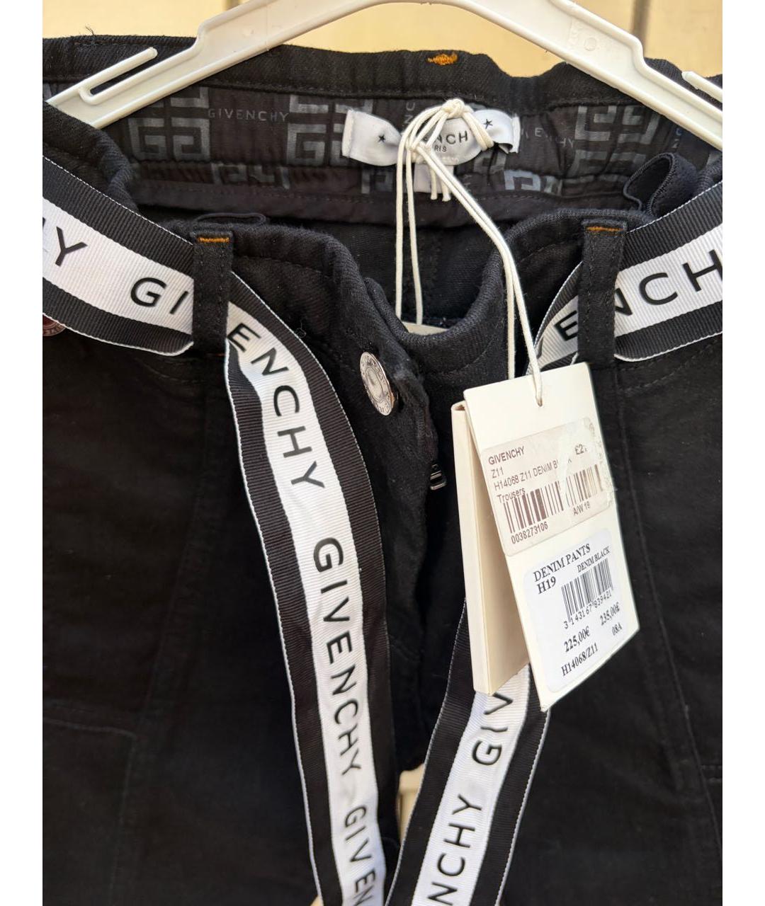 GIVENCHY Черные детские джинсы, фото 5