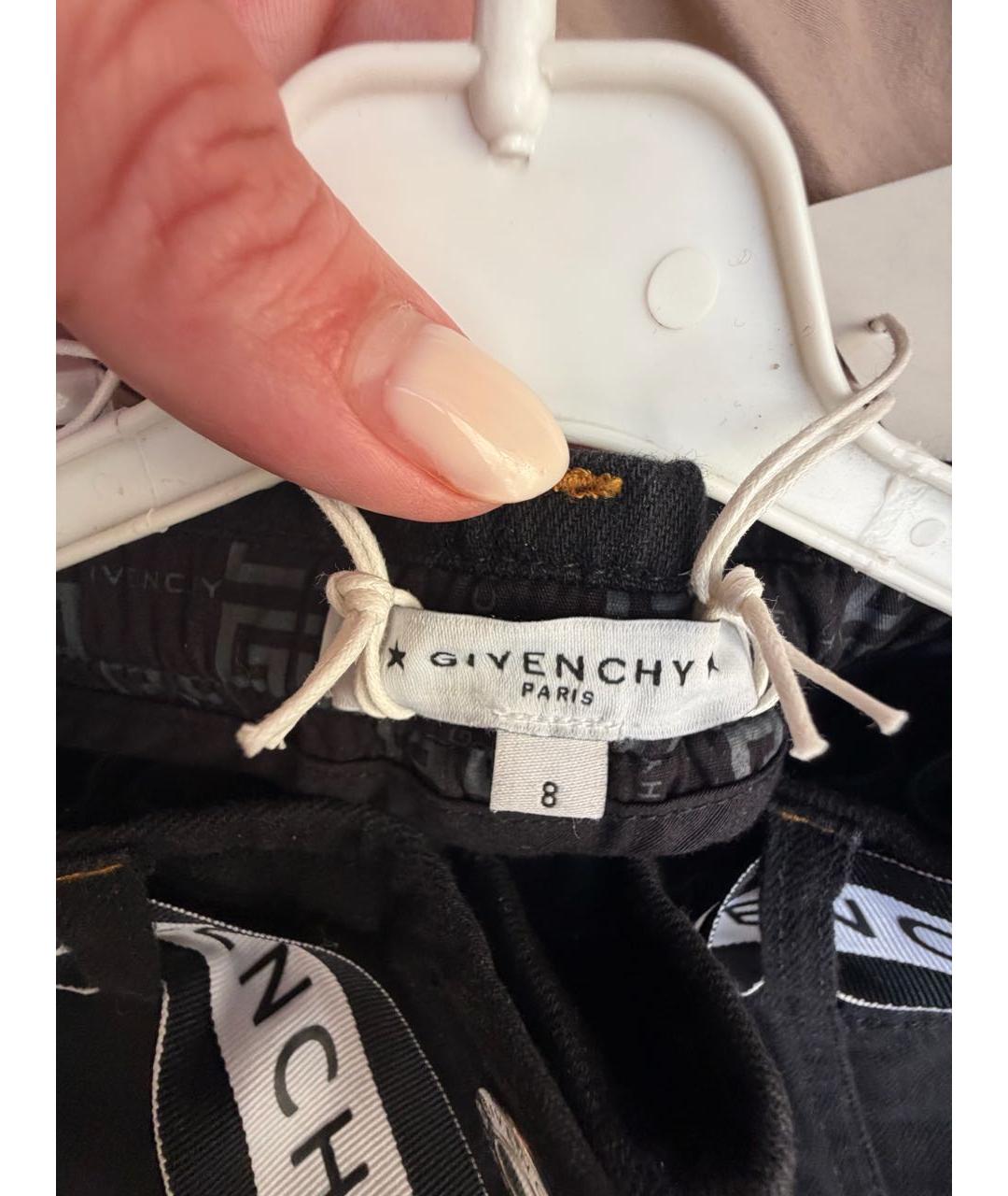 GIVENCHY Черные детские джинсы, фото 3