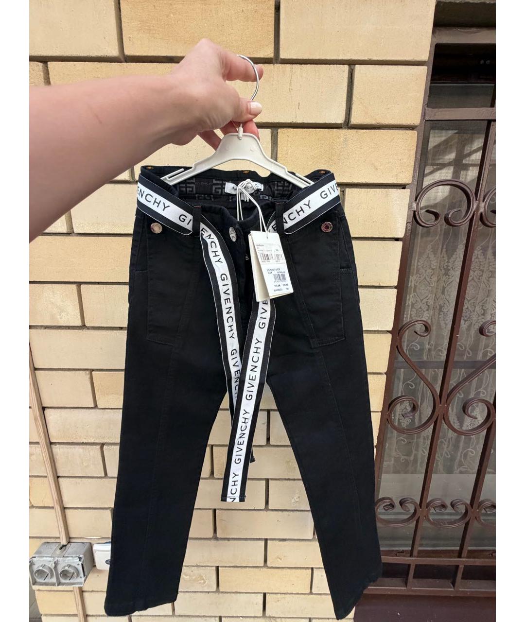 GIVENCHY Черные детские джинсы, фото 7