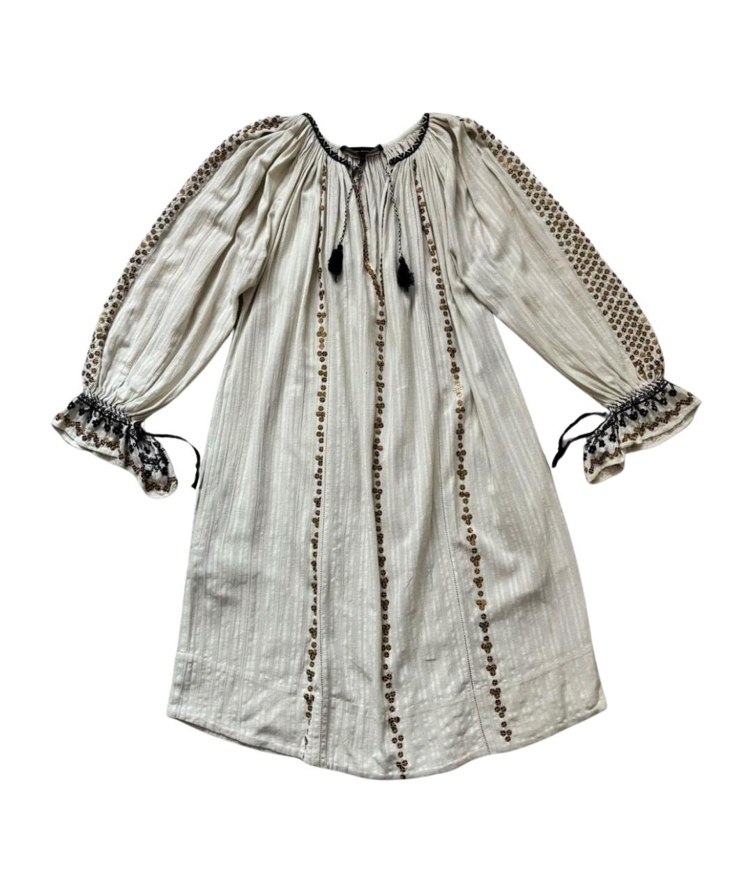 ISABEL MARANT Бежевое хлопковое повседневное платье, фото 1