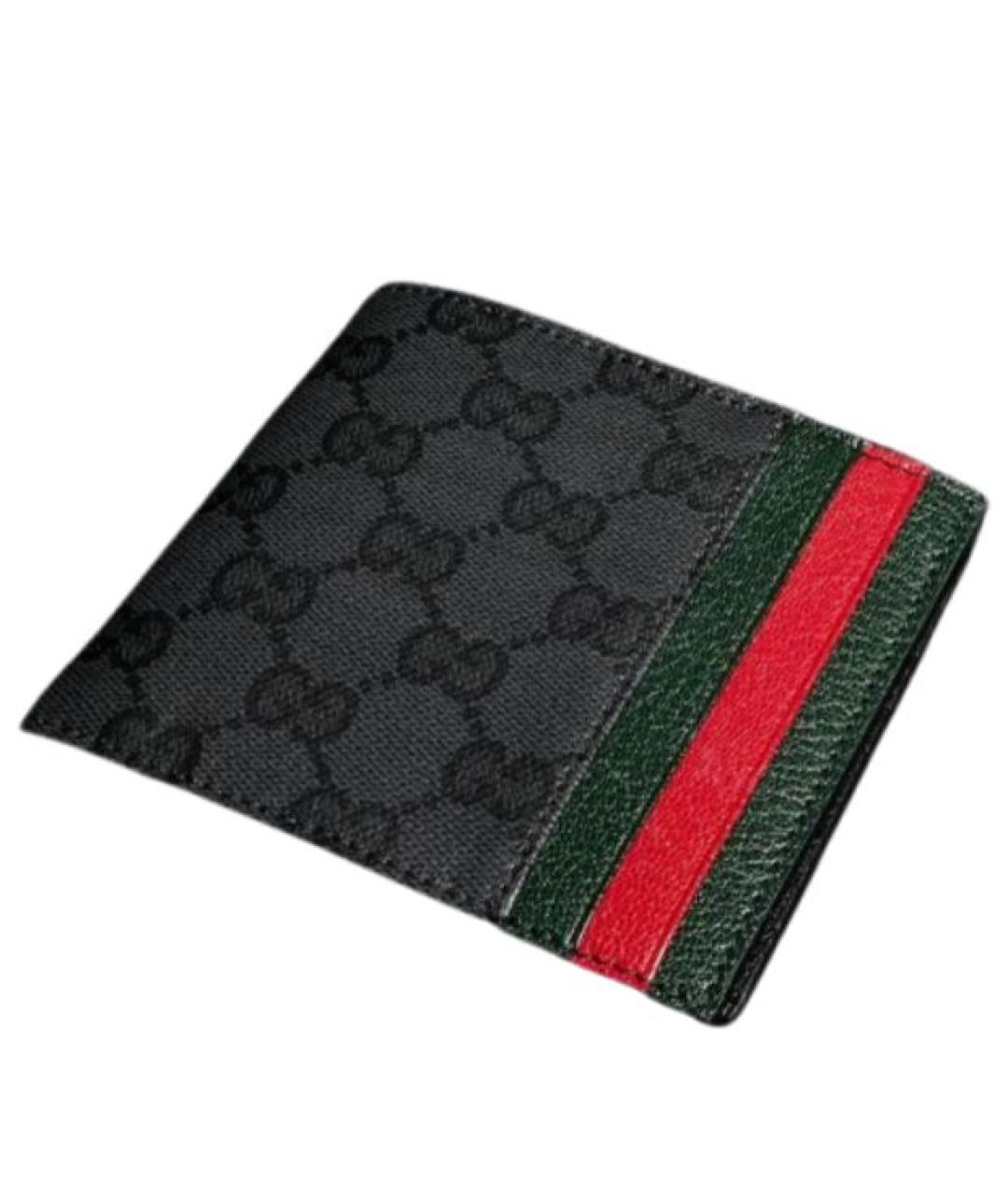 GUCCI Черный кошелек, фото 1