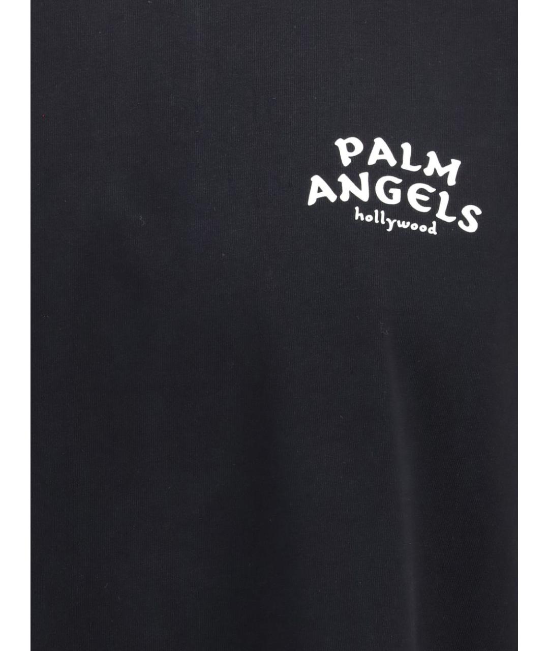 PALM ANGELS Черная футболка, фото 3