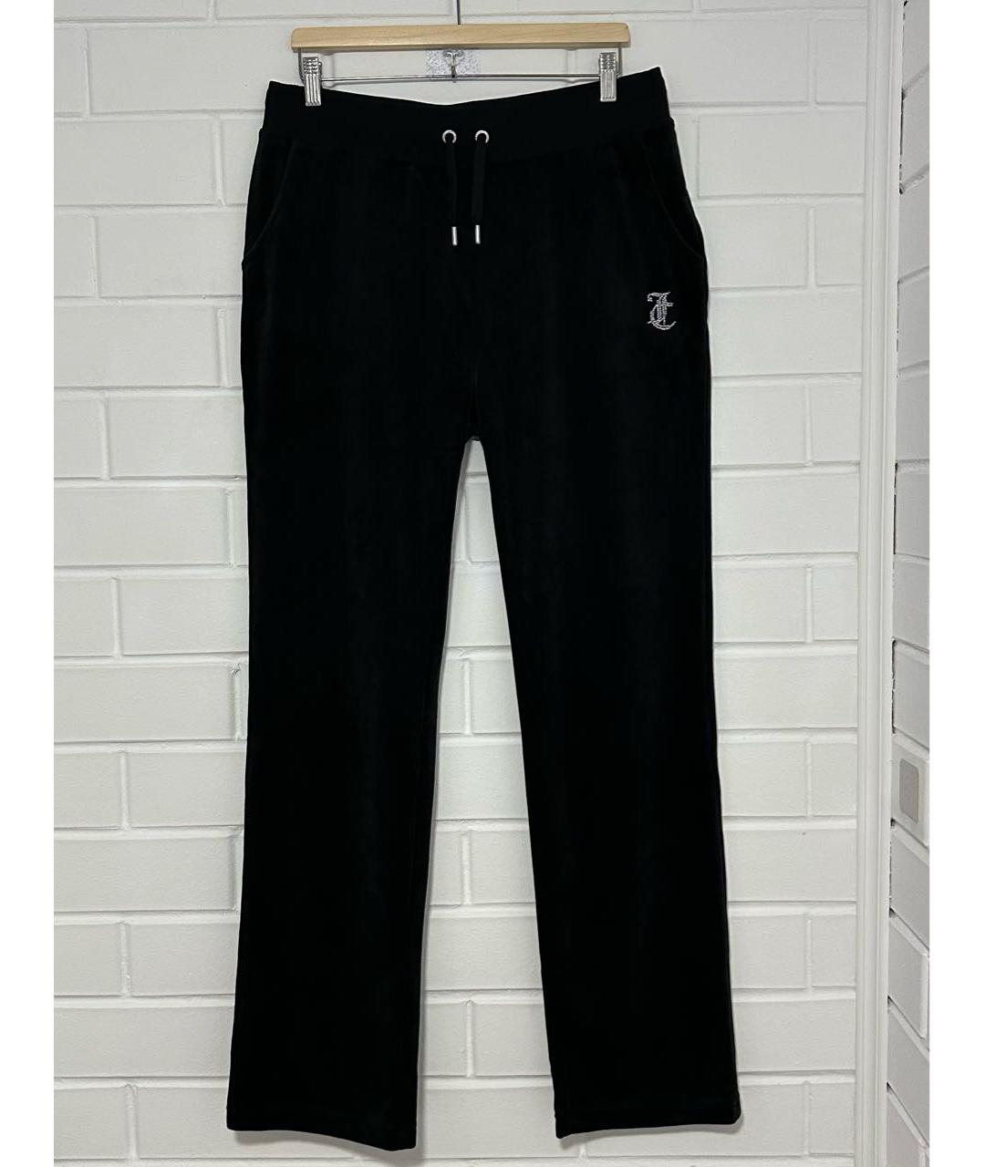 JUICY COUTURE Черный велюровый спортивные костюмы, фото 4