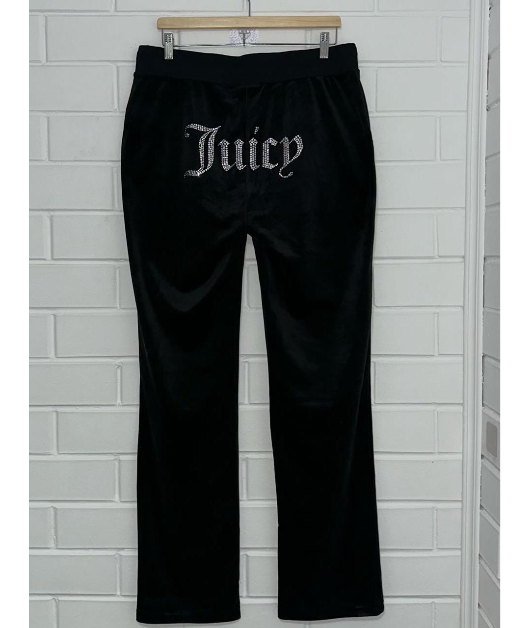 JUICY COUTURE Черный велюровый спортивные костюмы, фото 5