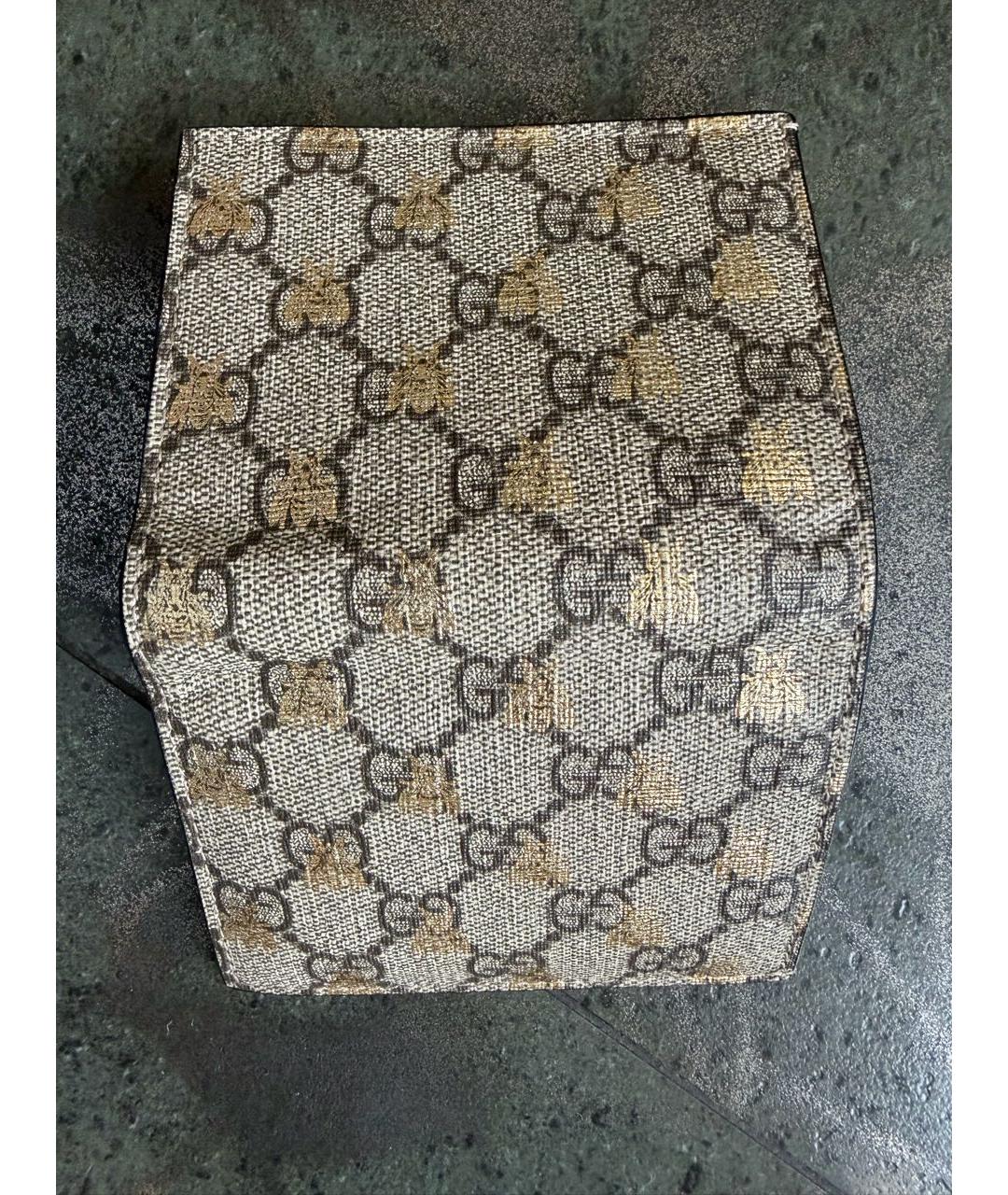 GUCCI Бежевый кошелек, фото 3