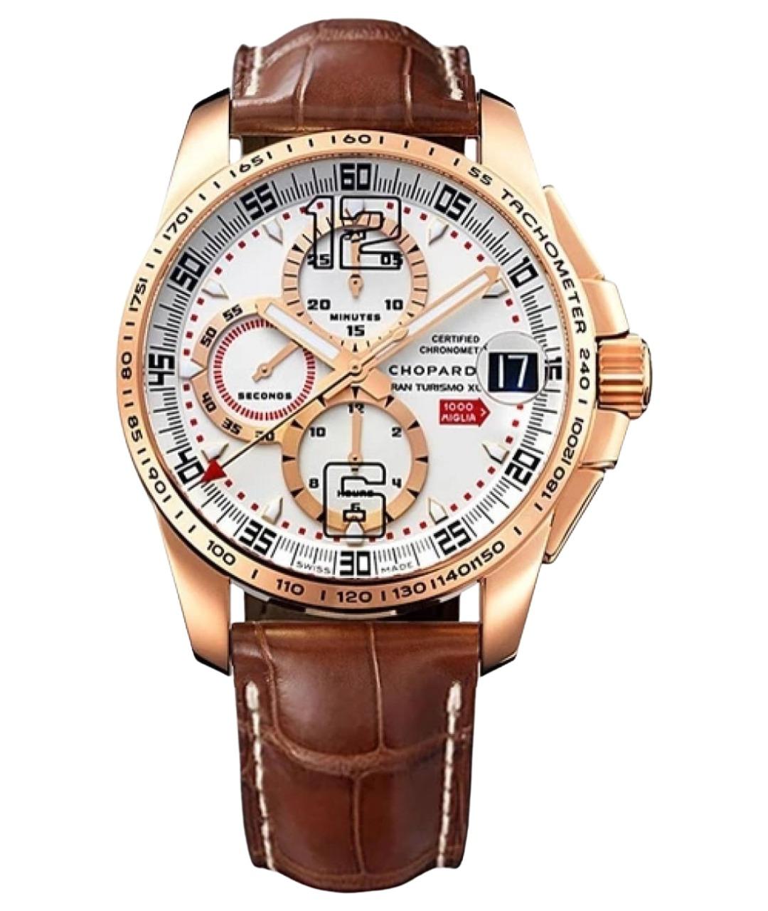 CHOPARD Белые часы из розового золота, фото 1