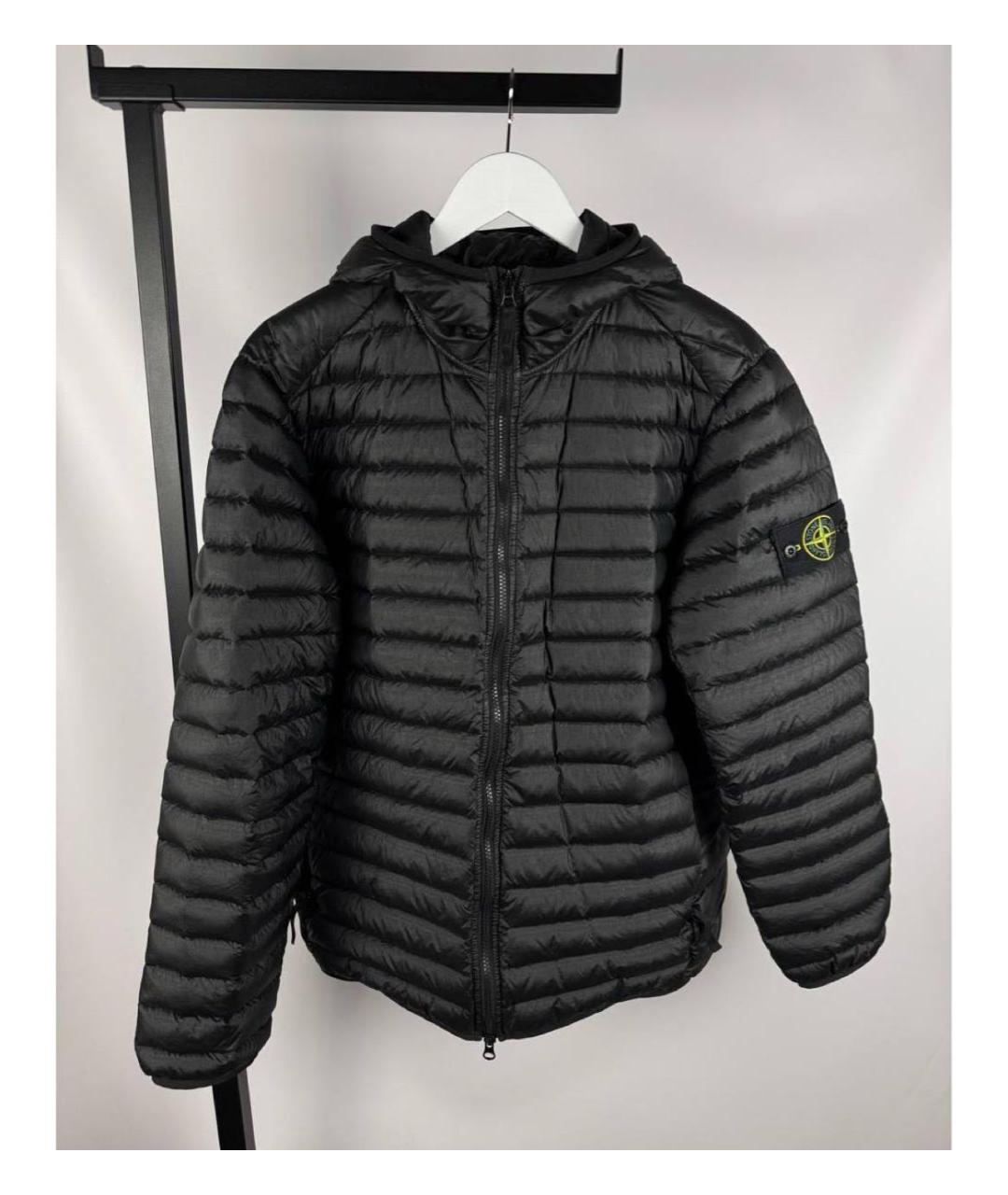 STONE ISLAND Черная куртка, фото 4