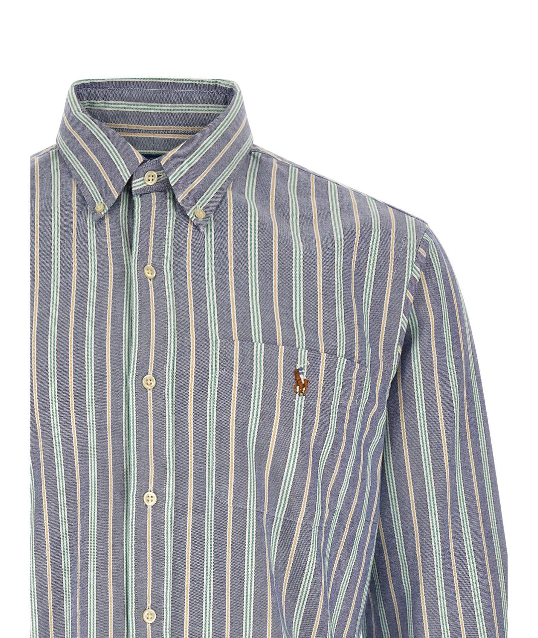 POLO RALPH LAUREN Мульти хлопковая кэжуал рубашка, фото 3
